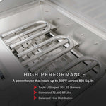 Fuego F36S-Pro 304SS Gas Grill